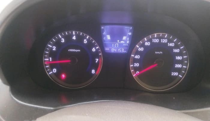 2011 Hyundai Verna FLUIDIC 1.6 VTVT, Petrol, Manual, 84,153 km, interior