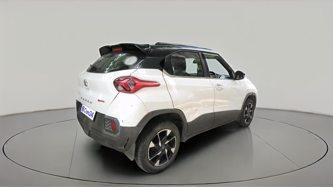 2022 Tata PUNCH CREATIVE AMT 1.2 RTN DUAL TONE, Petrol, Automatic, 54,594 km, exterior