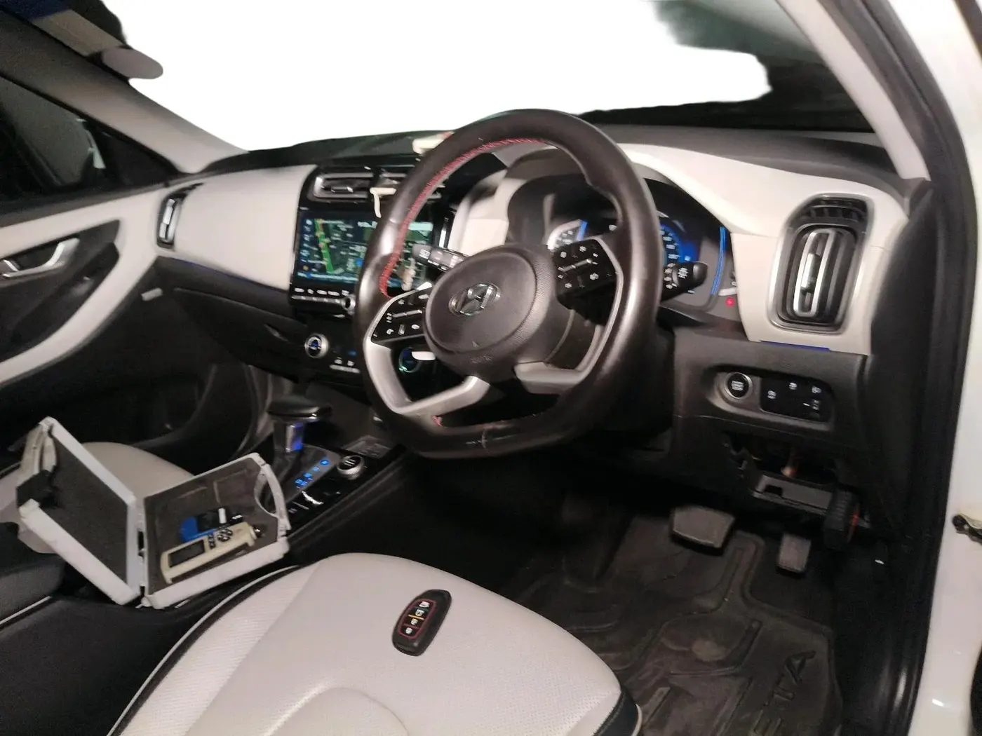 2023 Hyundai Creta SX (O) IVT 1.5 PETROL, Petrol, Automatic, 52,567 km, interior
