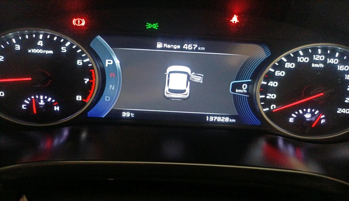 2020 KIA SELTOS GTX PLUS DCT 1.4 PETROL, Petrol, Automatic, 1,37,828 km, interior