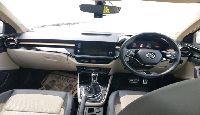 2023 Skoda SLAVIA STYLE 1.0L TSI AT, Petrol, Automatic, 37,763 km, interior