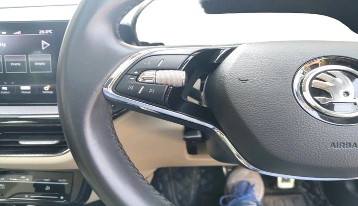 2023 Skoda SLAVIA STYLE 1.0L TSI AT, Petrol, Automatic, 37,763 km, interior