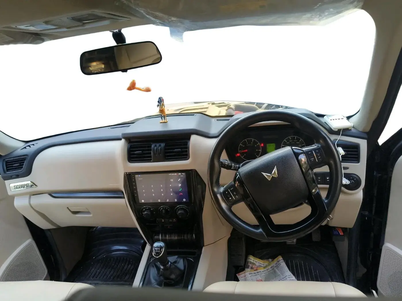 2023 Mahindra SCORPIO CLASSIC S 7STR, Diesel, Manual, 52,232 km, interior