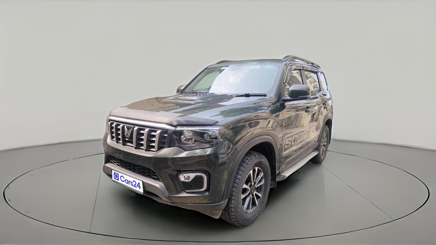 2023 Mahindra SCORPIO-N Z4 PETROL MT 7 STR, Petrol, Manual, 46,983 km, exterior
