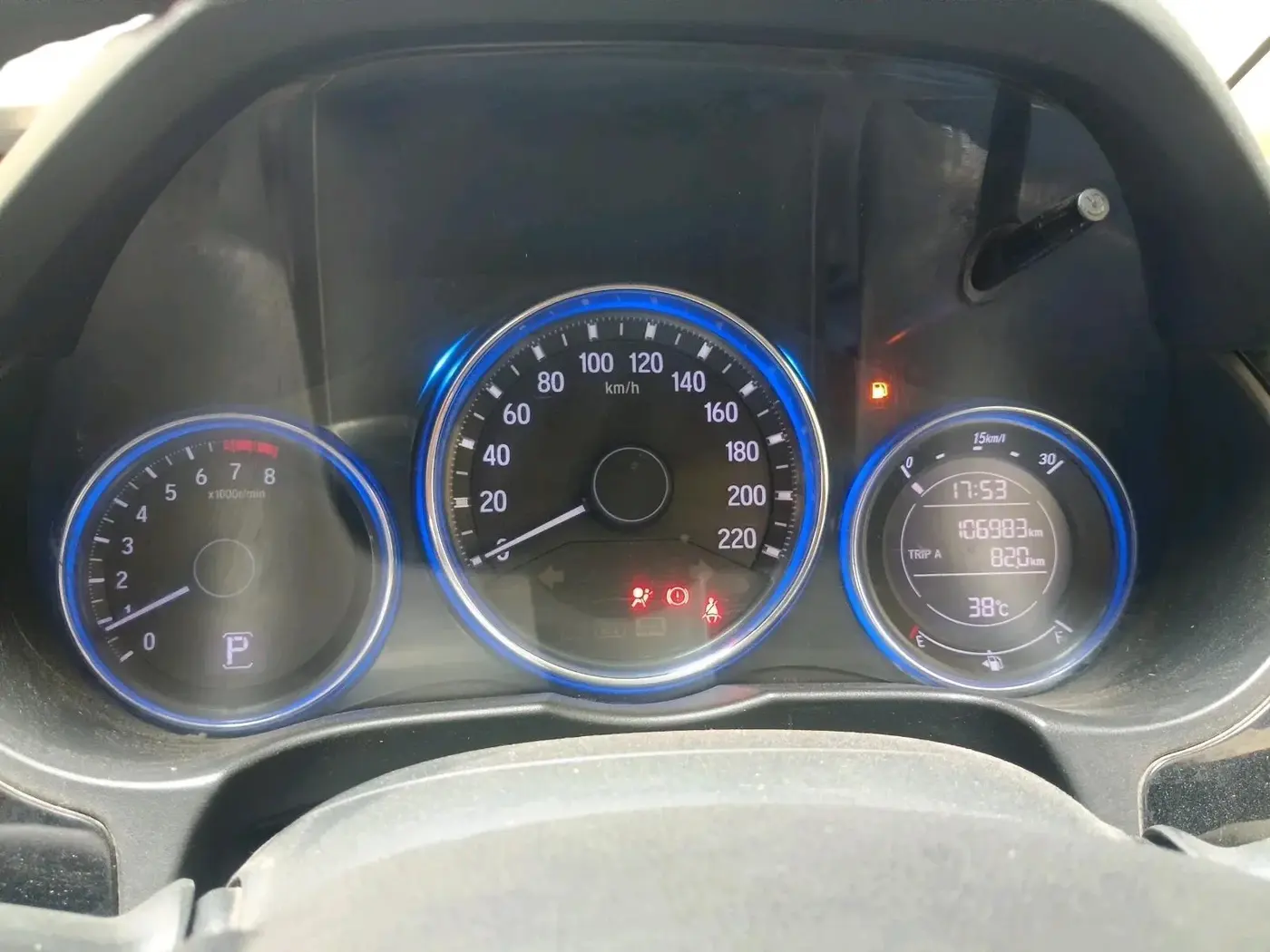 2015 Honda City 1.5L I-VTEC VX CVT, CNG, Automatic, 1,06,983 km, interior