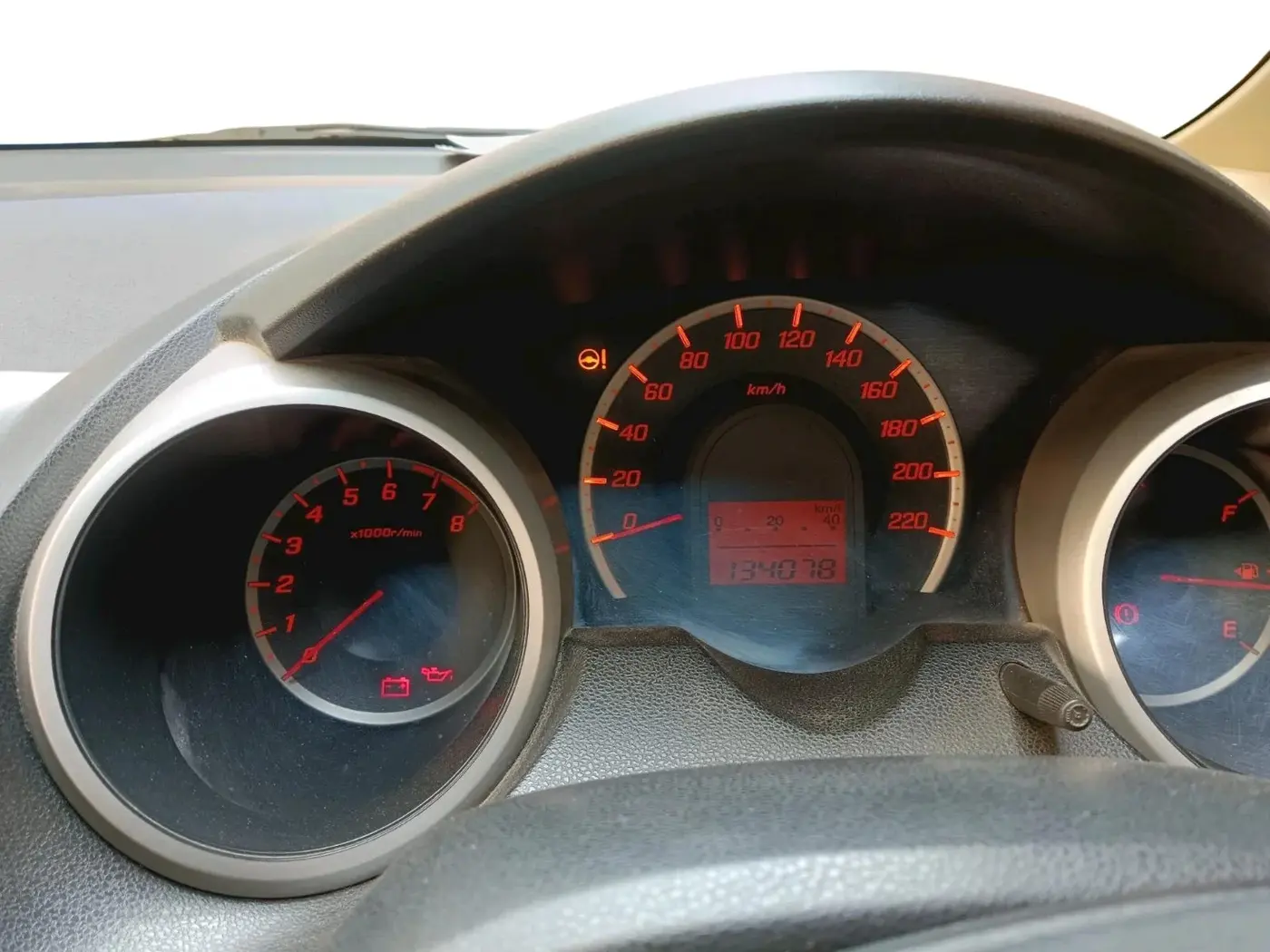 2012 Honda Jazz 1.2 L I-VTEC SELECT, Petrol, Manual, 1,34,078 km, interior