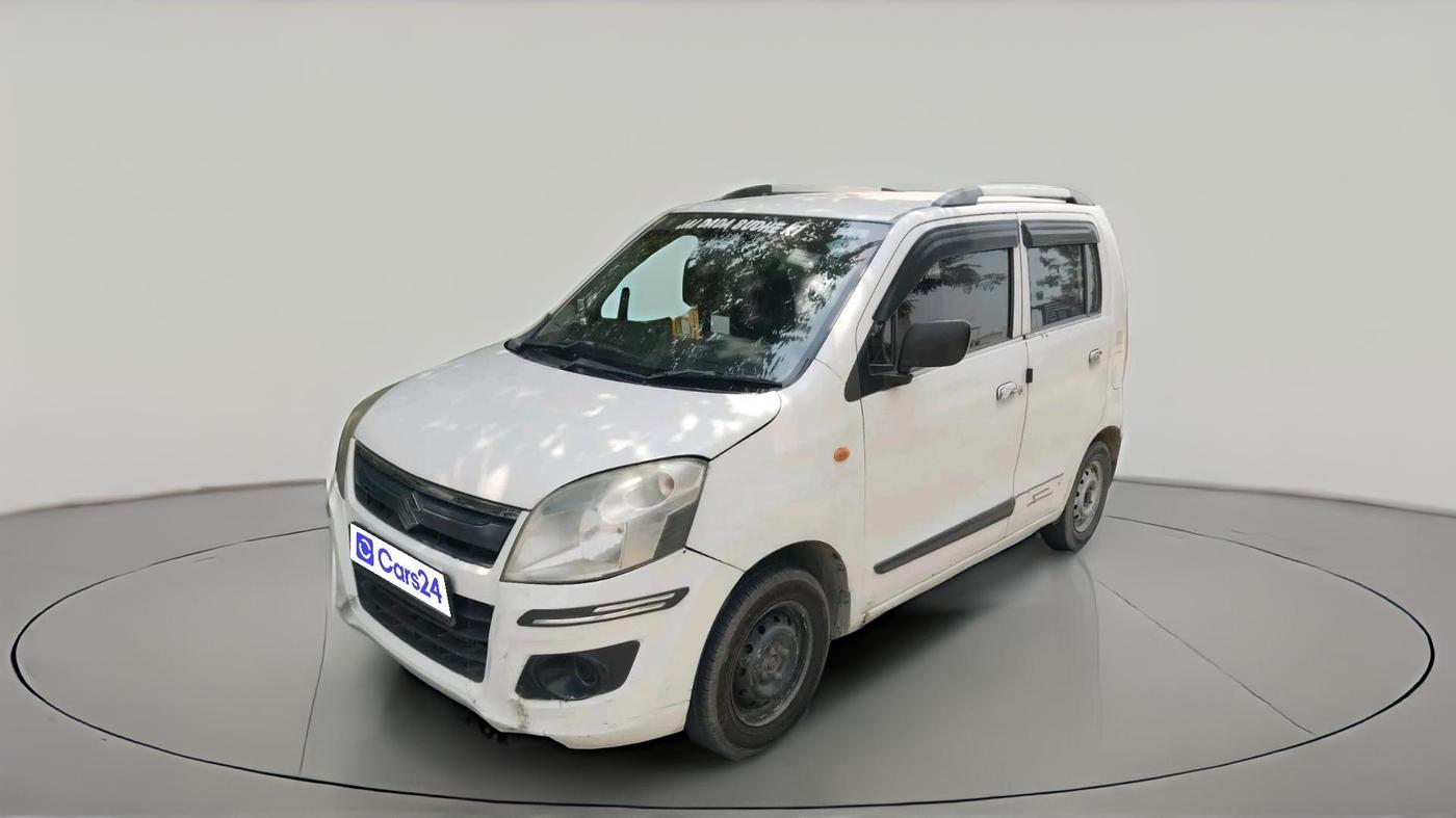 2015 Maruti Wagon R 1.0 LXI CNG, CNG, Manual, 1,24,266 km, exterior