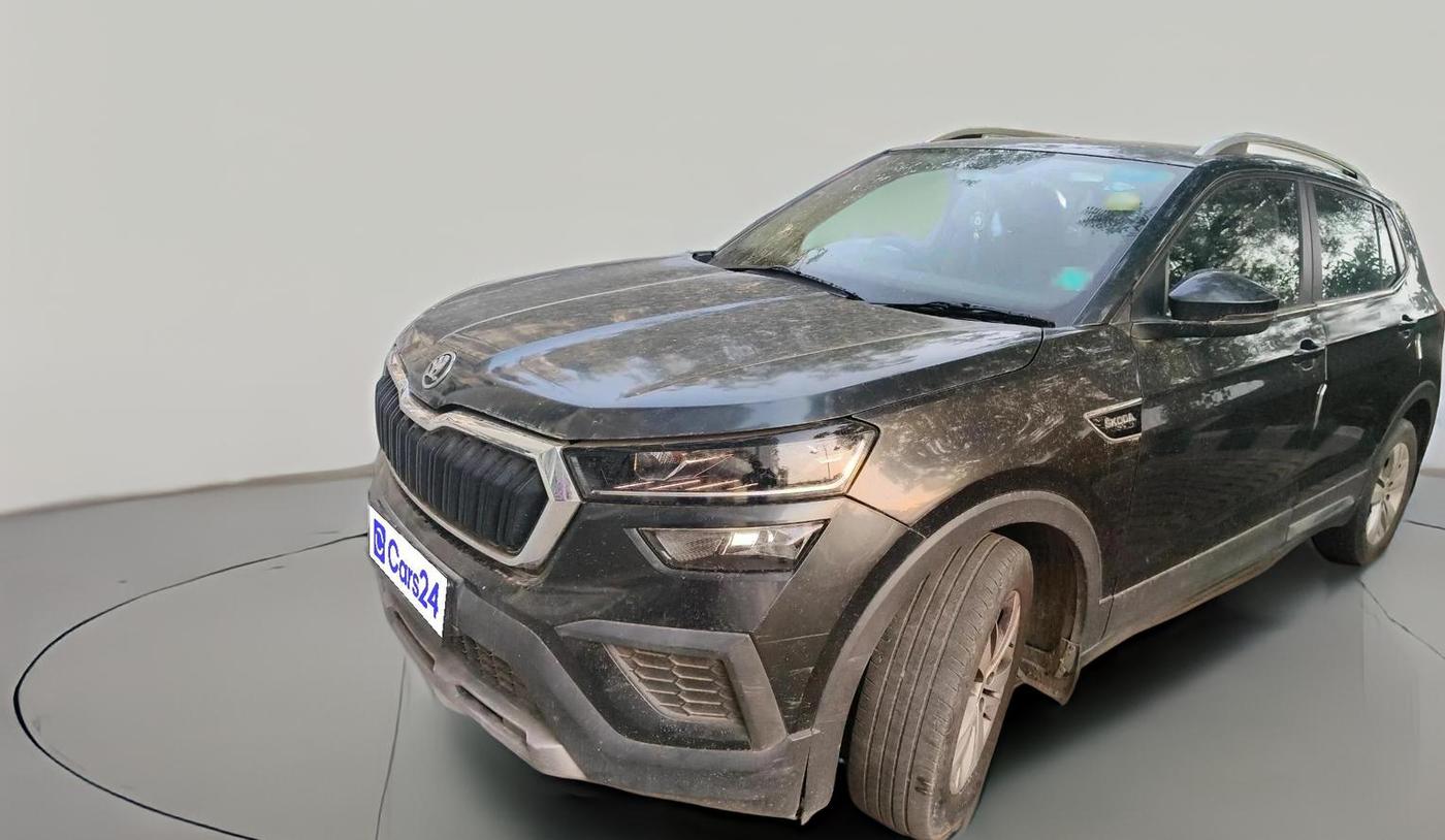 2022 Skoda KUSHAQ AMBITION 1.0L TSI AT, Petrol, Automatic, 50,601 km, exterior