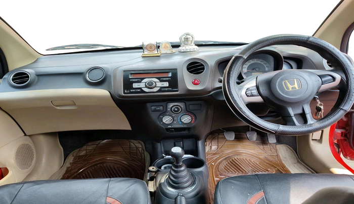 2013 Honda Brio S MT, Petrol, Manual, 68,509 km, interior