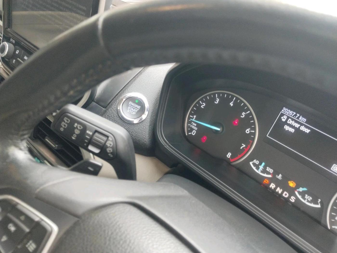 2020 Ford Ecosport TITANIUM + 1.5L PETROL AT, Petrol, Automatic, 20,267 km, interior