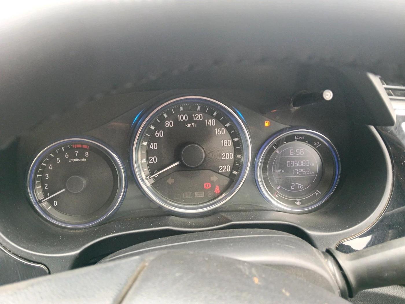 2015 Honda City 1.5L I-VTEC SV, CNG, Manual, 95,083 km, interior
