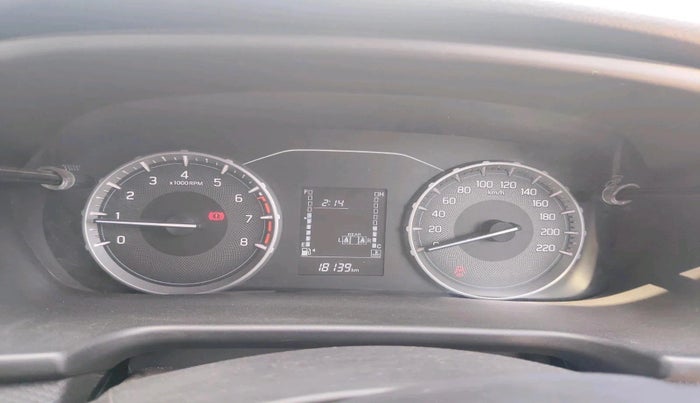 2024 Maruti BREZZA LXI, Petrol, Manual, 18,139 km, interior