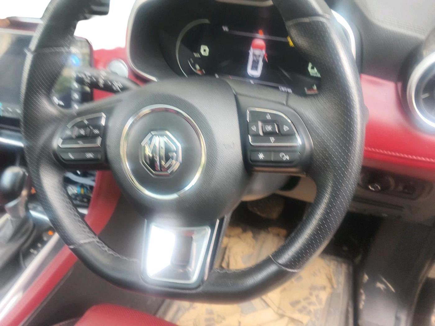 2023 MG ASTOR SAVVY 1.3 TURBO AT S RED, Petrol, Automatic, 17,473 km, interior