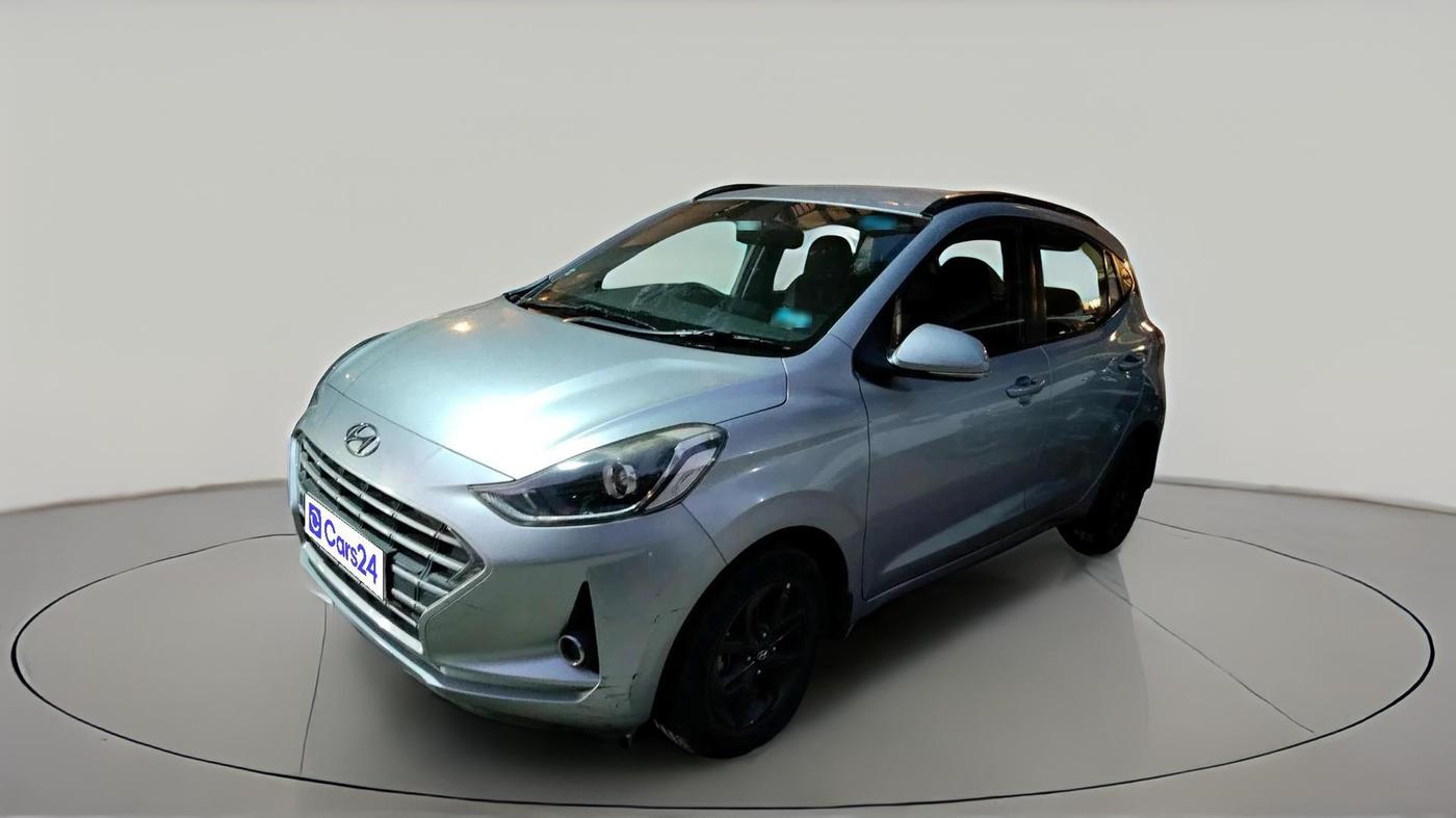 2020 Hyundai GRAND I10 NIOS SPORTZ AMT 1.2 KAPPA VTVT, Petrol, Automatic, 37,573 km, exterior