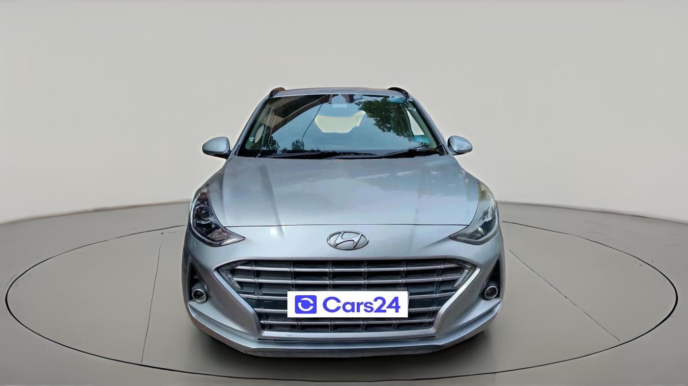 2020 Hyundai GRAND I10 NIOS SPORTZ AMT 1.2 KAPPA VTVT, Petrol, Automatic, 37,573 km, exterior