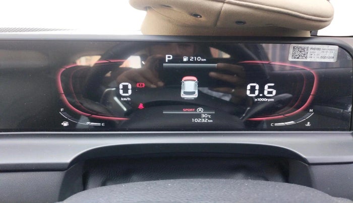 2025 KIA SELTOS HTX IVT, Petrol, Automatic, 10,232 km, interior