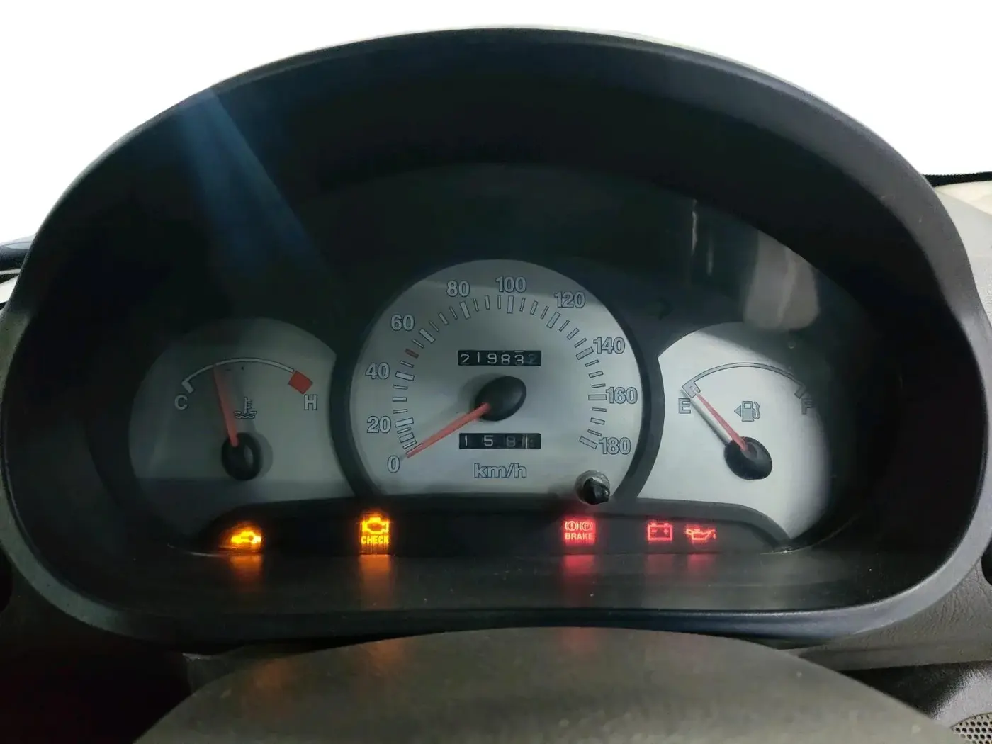 2012 Hyundai Santro Xing GL PLUS, CNG, Manual, 2,19,832 km, interior
