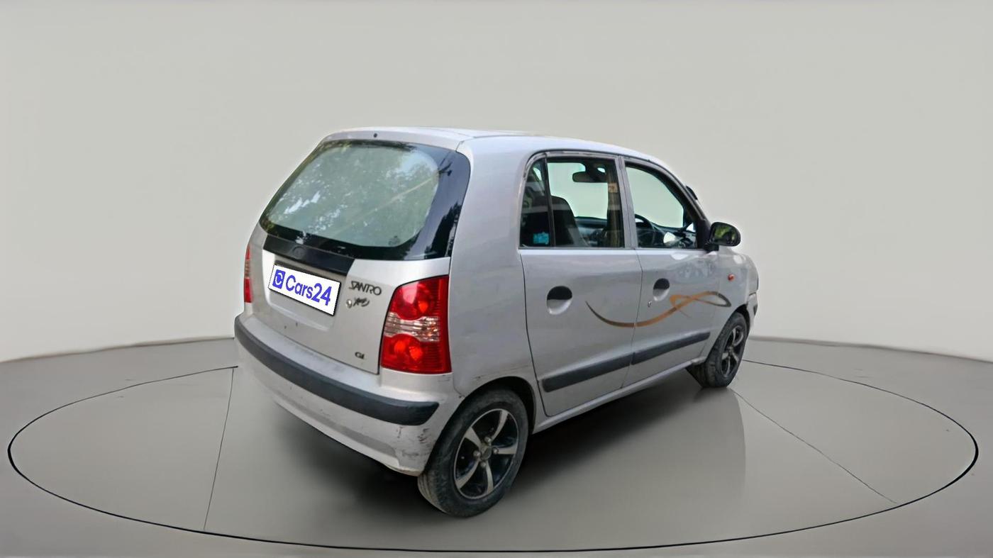 2011 Hyundai Santro Xing GLS, CNG, Manual, 63,909 km, exterior