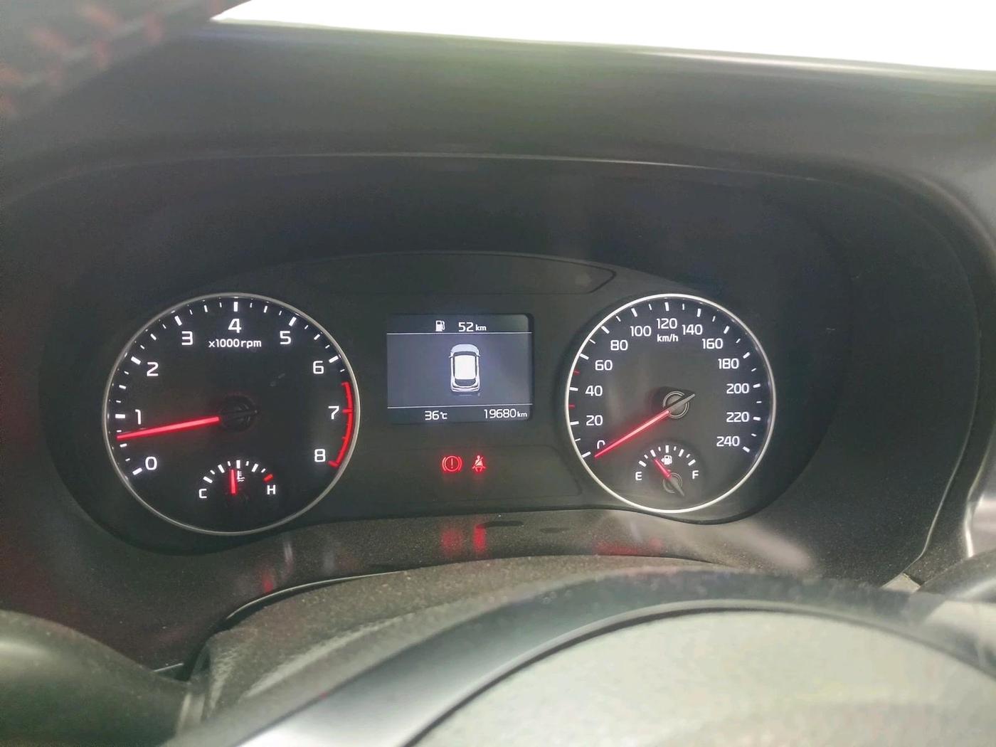 2019 KIA SELTOS HTK 1.5 PETROL, CNG, Manual, 19,680 km, interior