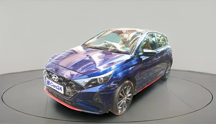 2021 Hyundai NEW I20 N LINE N8 1.0 TURBO GDI IMT DUAL TONE, Petrol, Manual, 1,14,126 km, exterior