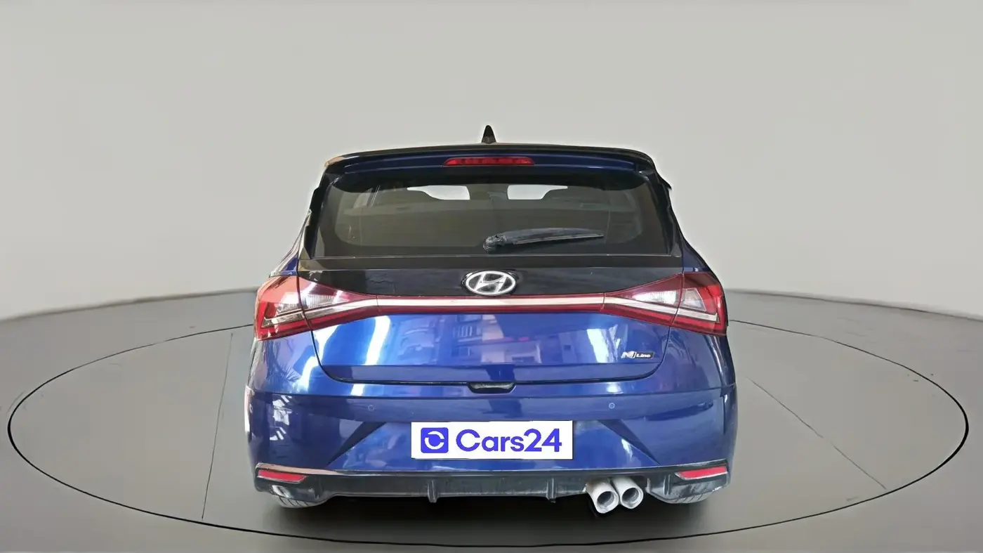2021 Hyundai NEW I20 N LINE N8 1.0 TURBO GDI IMT DUAL TONE, Petrol, Manual, 1,14,126 km, exterior
