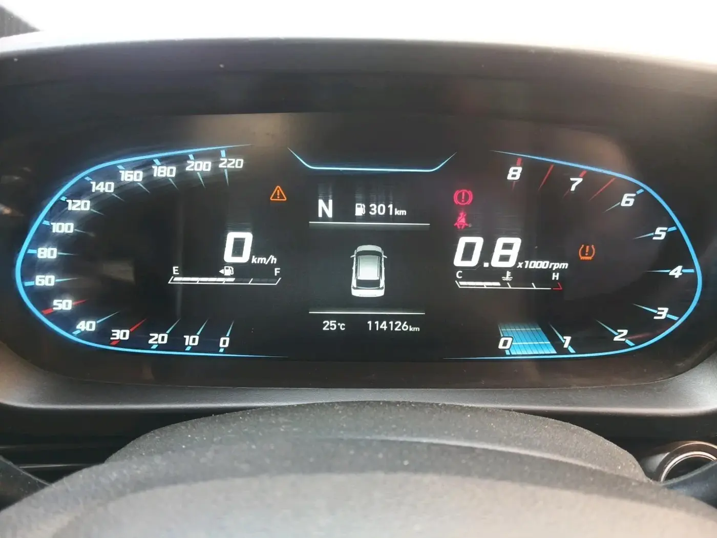 2021 Hyundai NEW I20 N LINE N8 1.0 TURBO GDI IMT DUAL TONE, Petrol, Manual, 1,14,126 km, interior
