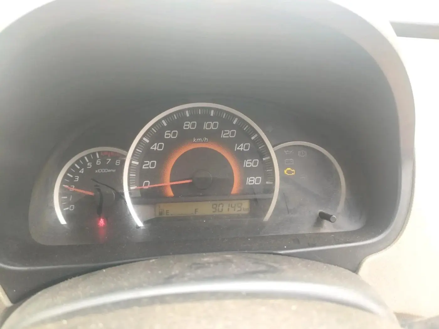 2015 Maruti Wagon R 1.0 VXI, CNG, Manual, 90,149 km, interior
