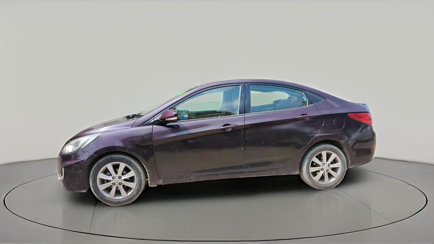 2012 Hyundai Verna FLUIDIC 1.6 VTVT SX, Petrol, Manual, 2,39,701 km, exterior