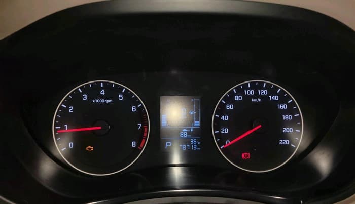 2018 Hyundai Elite i20 MAGNA EXECUTIVE CVT, Petrol, Automatic, 78,713 km, interior