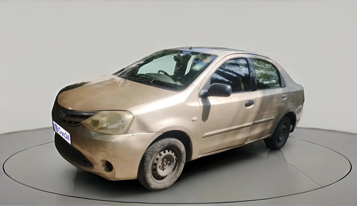 2011 Toyota Etios G, CNG, Manual, 2,25,833 km, exterior