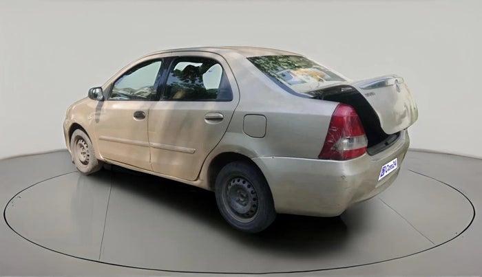 2011 Toyota Etios G, CNG, Manual, 2,25,833 km, exterior