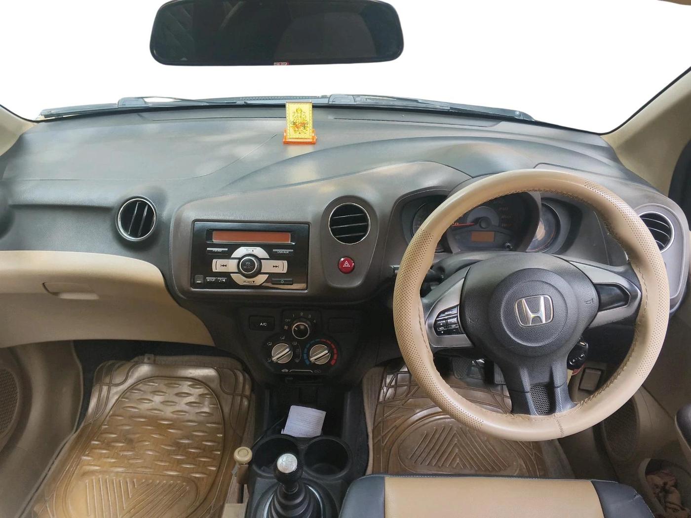 2013 Honda Amaze 1.2L I-VTEC S, Petrol, Manual, 97,618 km, interior