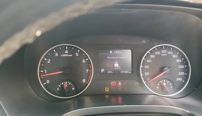2019 KIA SELTOS HTX IVT 1.5 PETROL, Petrol, Automatic, 37,495 km, interior