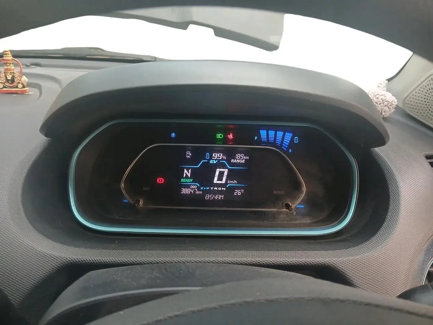 2022 Tata TIGOR EV XZ PLUS, Electric, Automatic, 38,847 km, interior