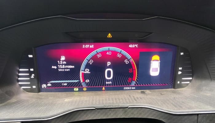 2022 Skoda Superb SPORTLINE AT, Petrol, Automatic, 20,064 km, interior
