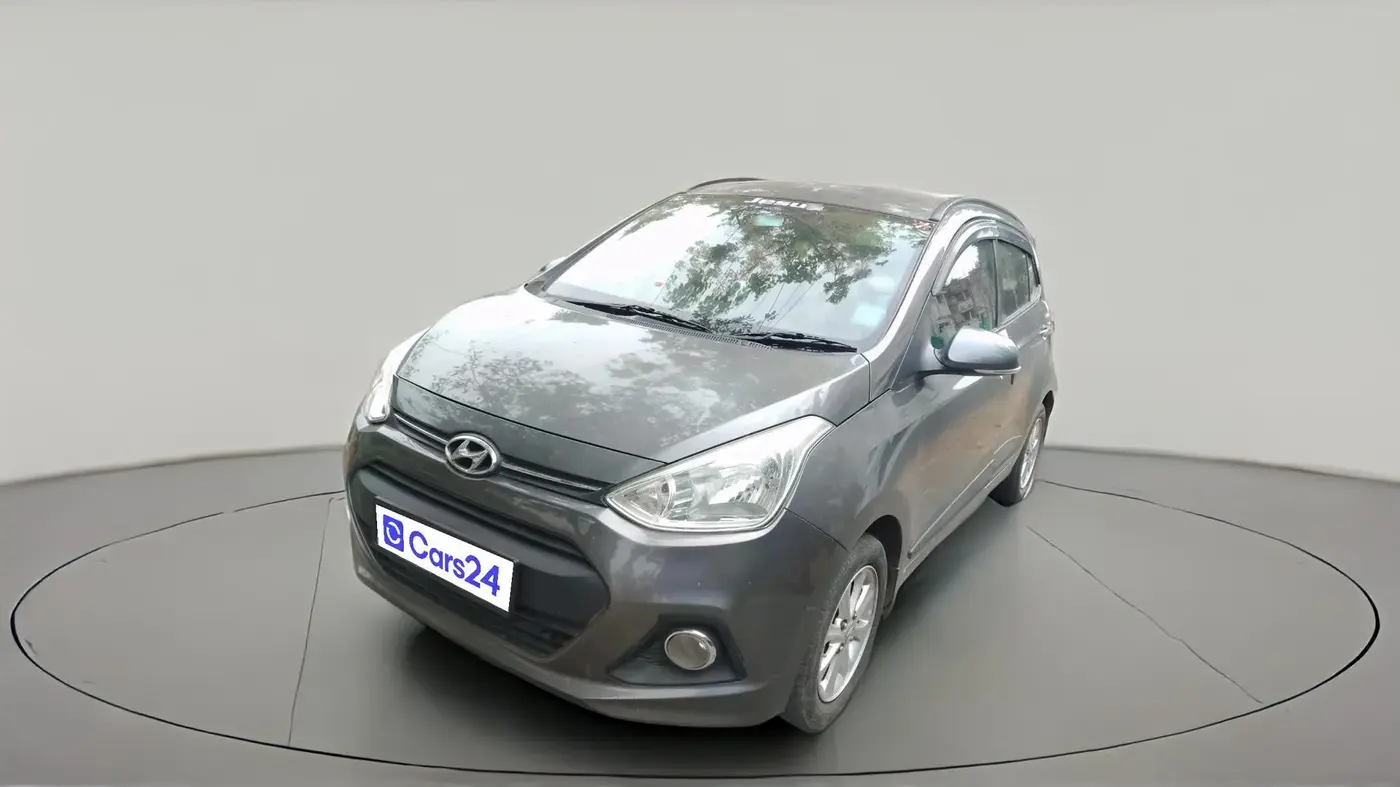 2014 Hyundai Grand i10 SPORTZ AT 1.2 KAPPA VTVT, Petrol, Automatic, 63,723 km, exterior