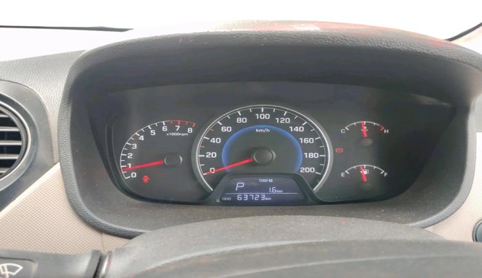2014 Hyundai Grand i10 SPORTZ AT 1.2 KAPPA VTVT, Petrol, Automatic, 63,723 km, interior