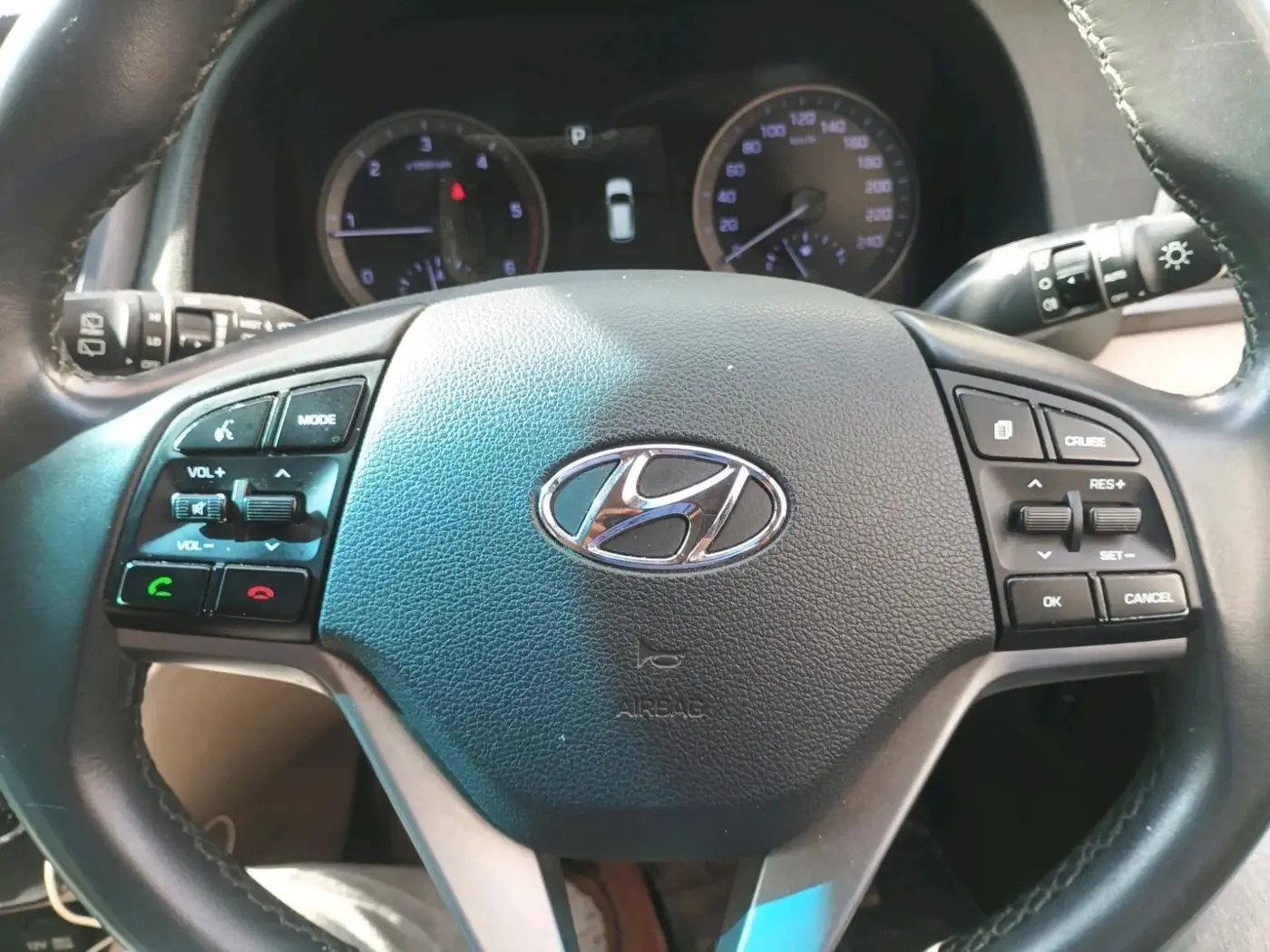 2018 Hyundai Tucson GLS 4WD AT DIESEL, Diesel, Automatic, 1,41,292 km, interior
