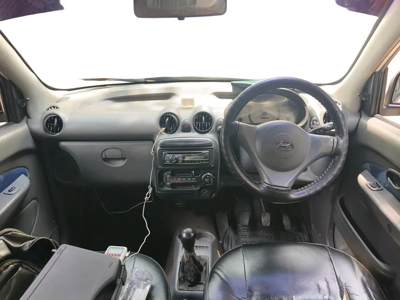 2007 Hyundai Santro Xing GLS, Petrol, Manual, 1,39,133 km, interior