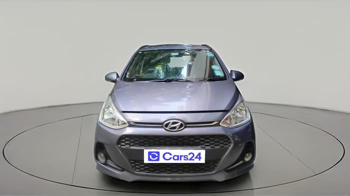 2017 Hyundai Grand i10 SPORTZ (O) AT 1.2 KAPPA VTVT, Petrol, Automatic, 33,385 km, exterior
