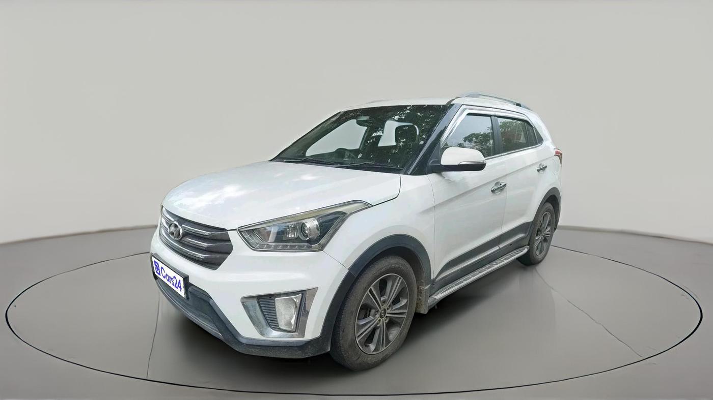 2016 Hyundai Creta SX PLUS AT 1.6 PETROL, Petrol, Automatic, 1,18,037 km, exterior