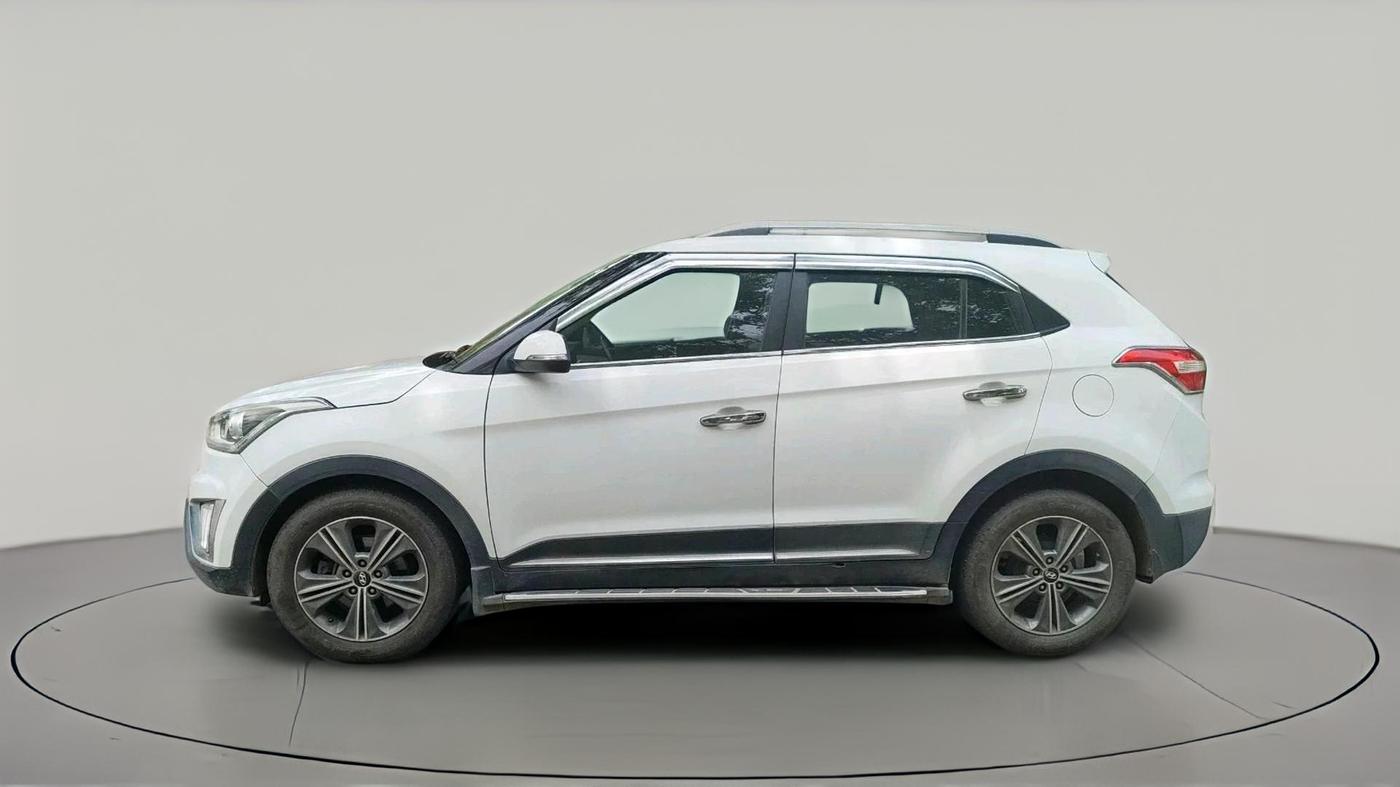 2016 Hyundai Creta SX PLUS AT 1.6 PETROL, Petrol, Automatic, 1,18,037 km, exterior