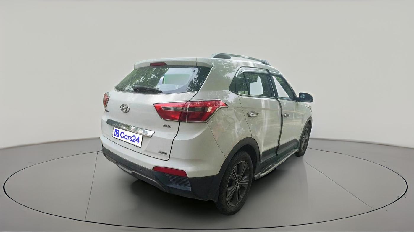 2016 Hyundai Creta SX PLUS AT 1.6 PETROL, Petrol, Automatic, 1,18,037 km, exterior