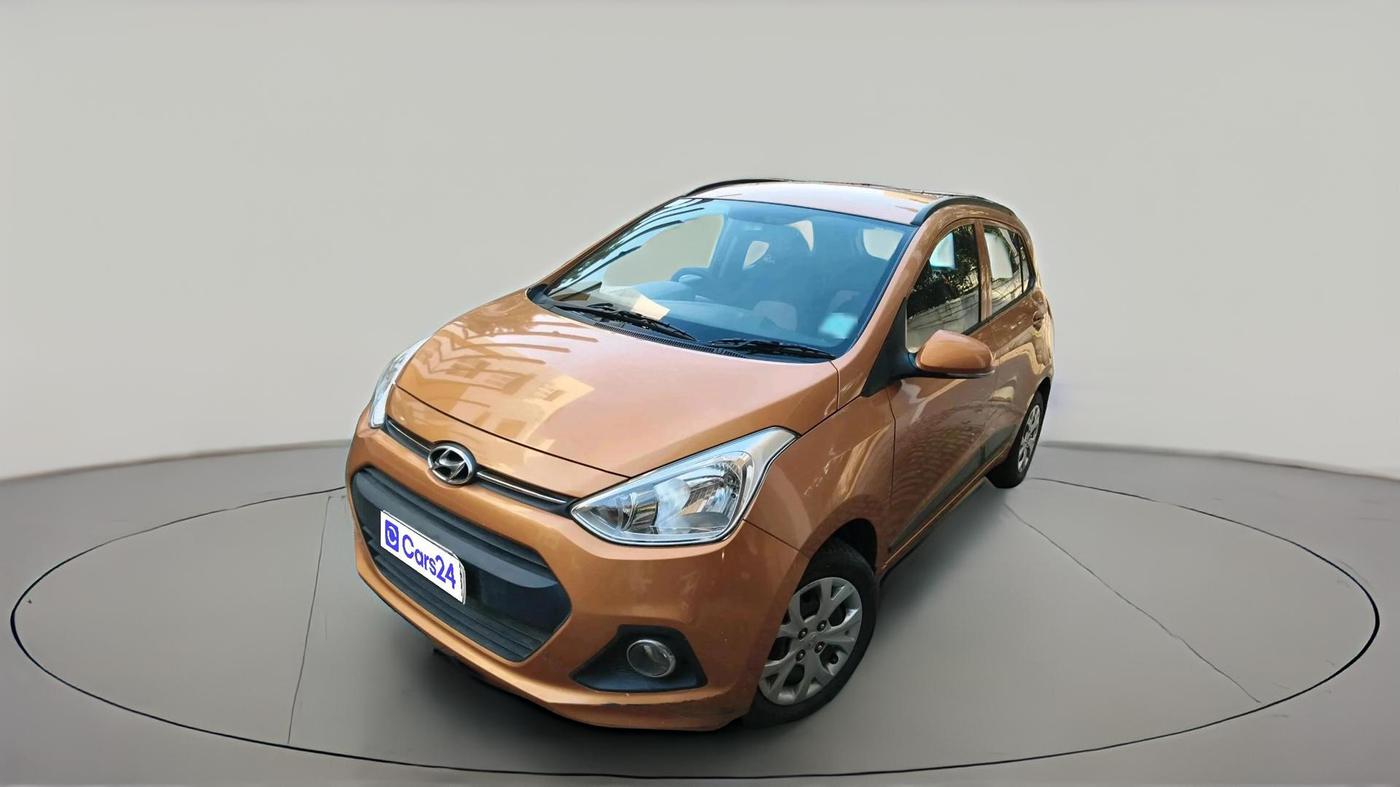 2015 Hyundai Grand i10 SPORTZ 1.2 KAPPA VTVT, Petrol, Manual, 20,494 km, exterior