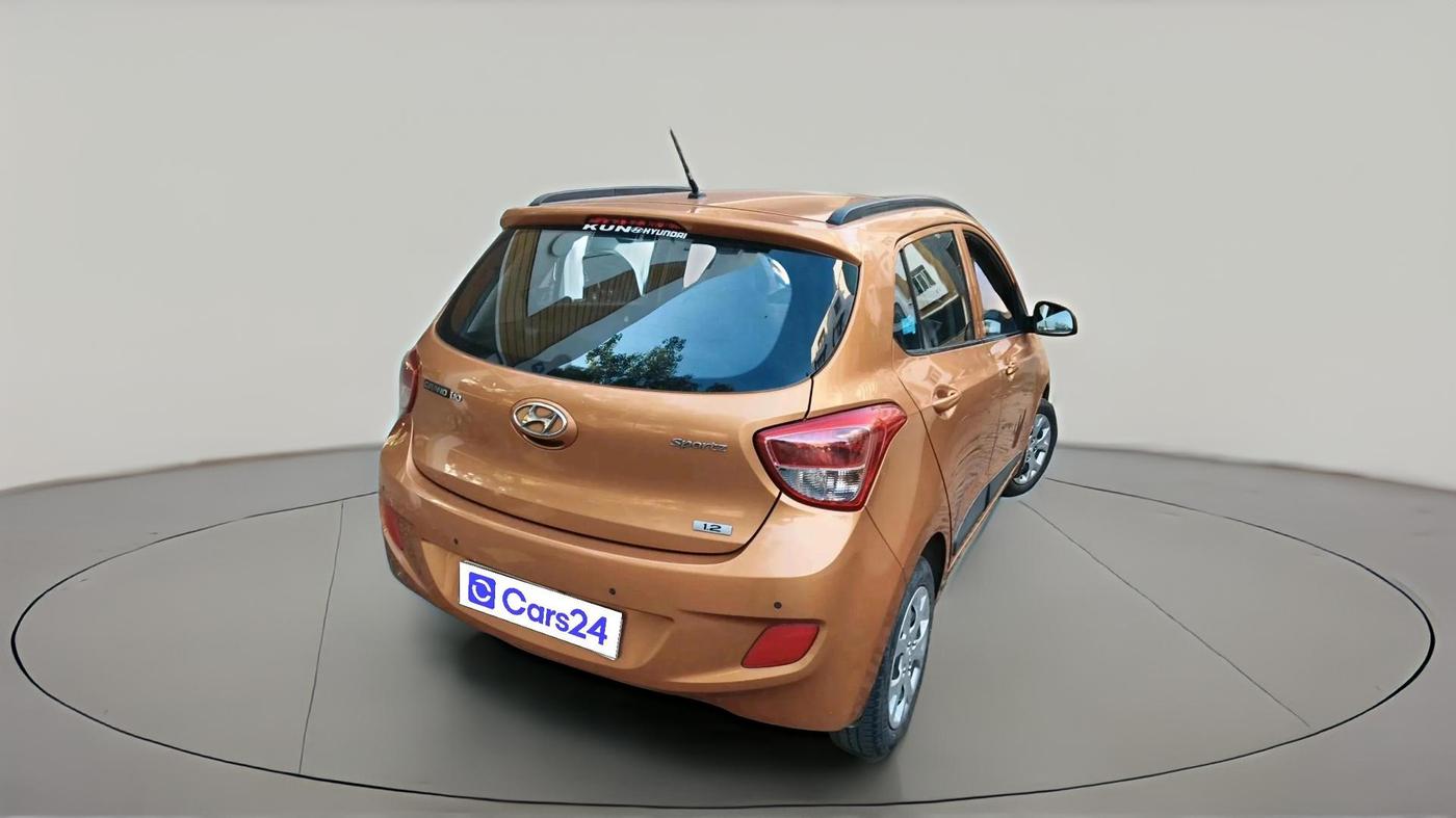2015 Hyundai Grand i10 SPORTZ 1.2 KAPPA VTVT, Petrol, Manual, 20,494 km, exterior
