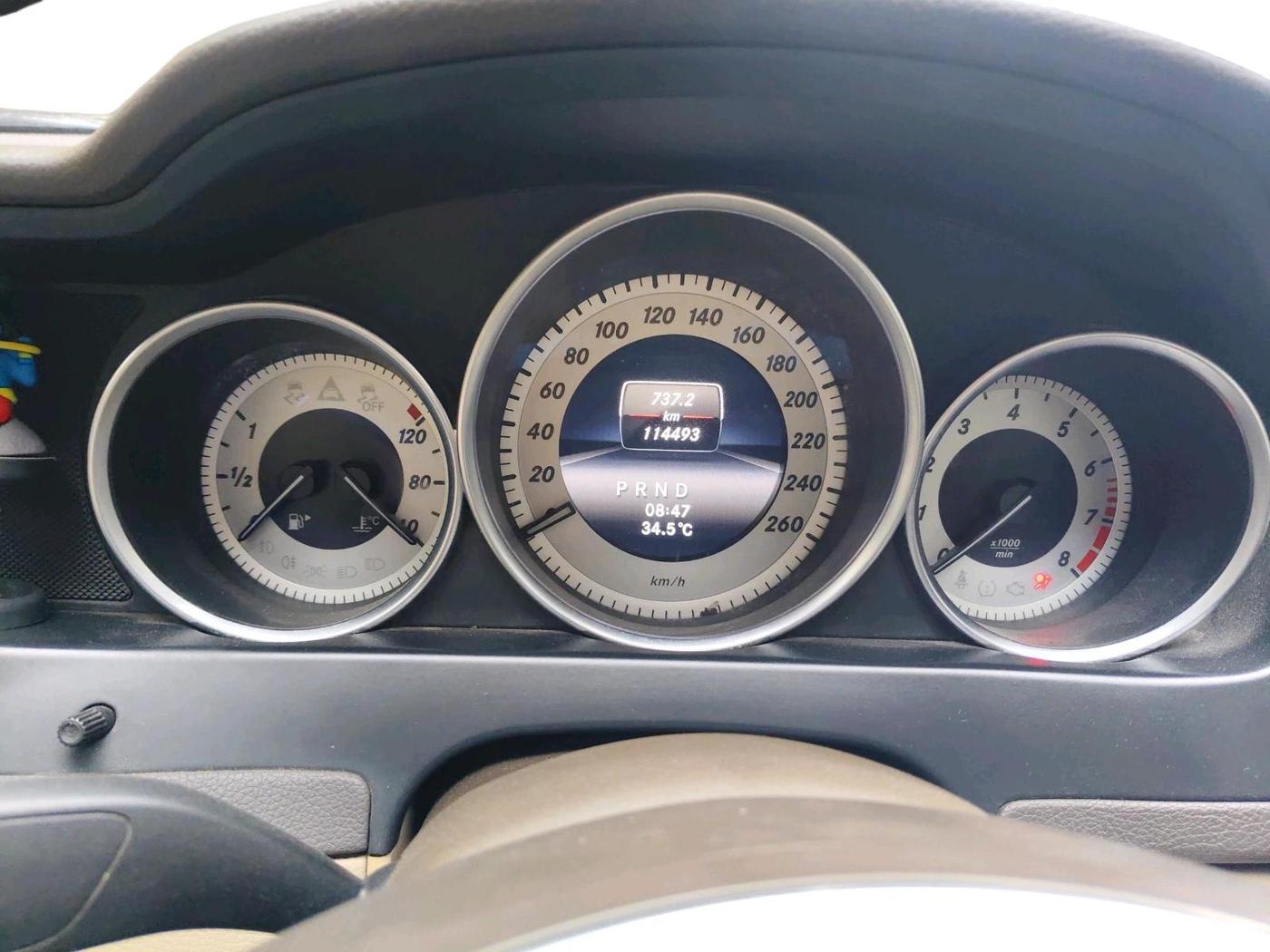 2013 Mercedes Benz C Class 200 CGI AVANTGARDE, Petrol, Automatic, 1,14,493 km, interior