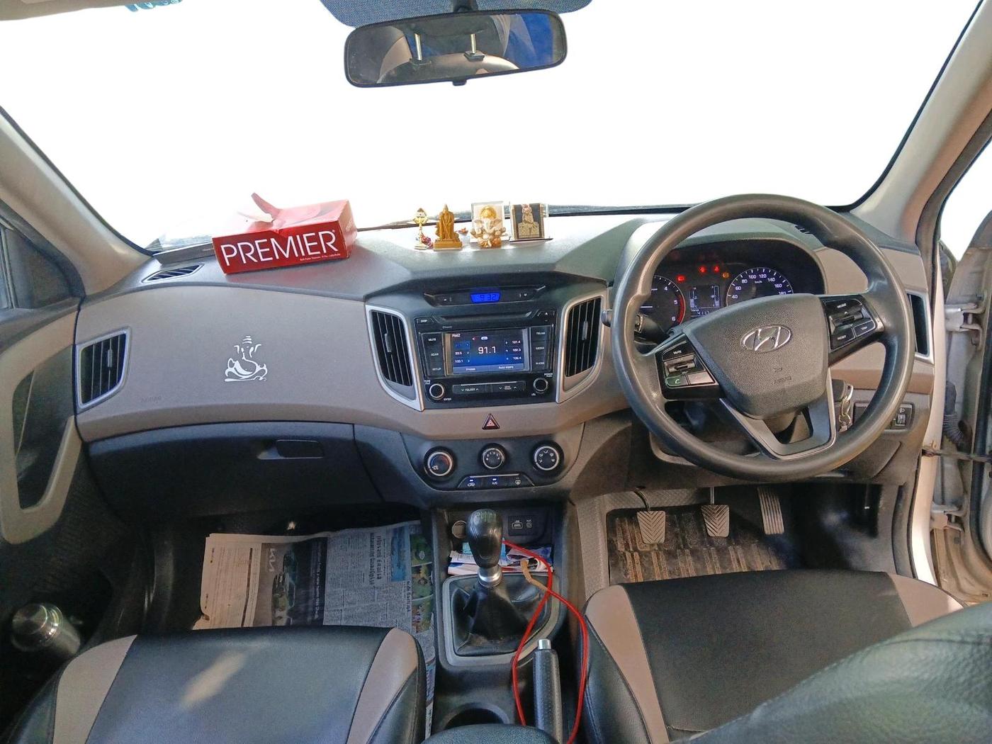 2016 Hyundai Creta S 1.4 DIESEL, Diesel, Manual, 1,40,764 km, interior