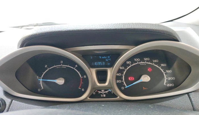 2014 Ford Ecosport TITANIUM 1.5L DIESEL, Diesel, Manual, 1,16,953 km, interior