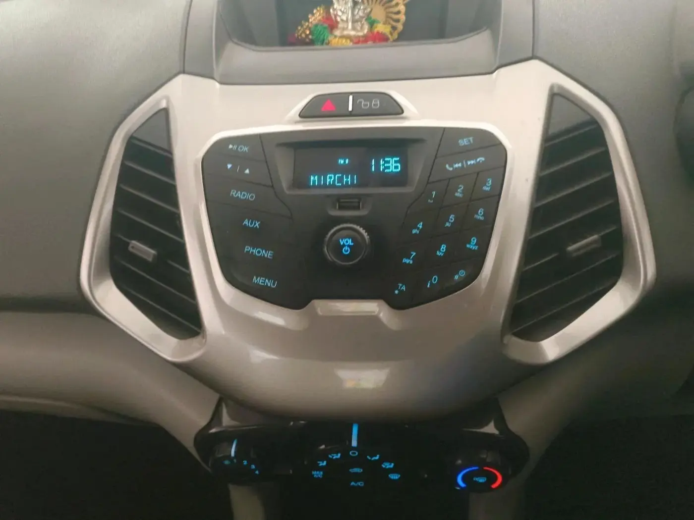 2014 Ford Ecosport TREND 1.5L DIESEL, Diesel, Manual, 1,10,328 km, interior