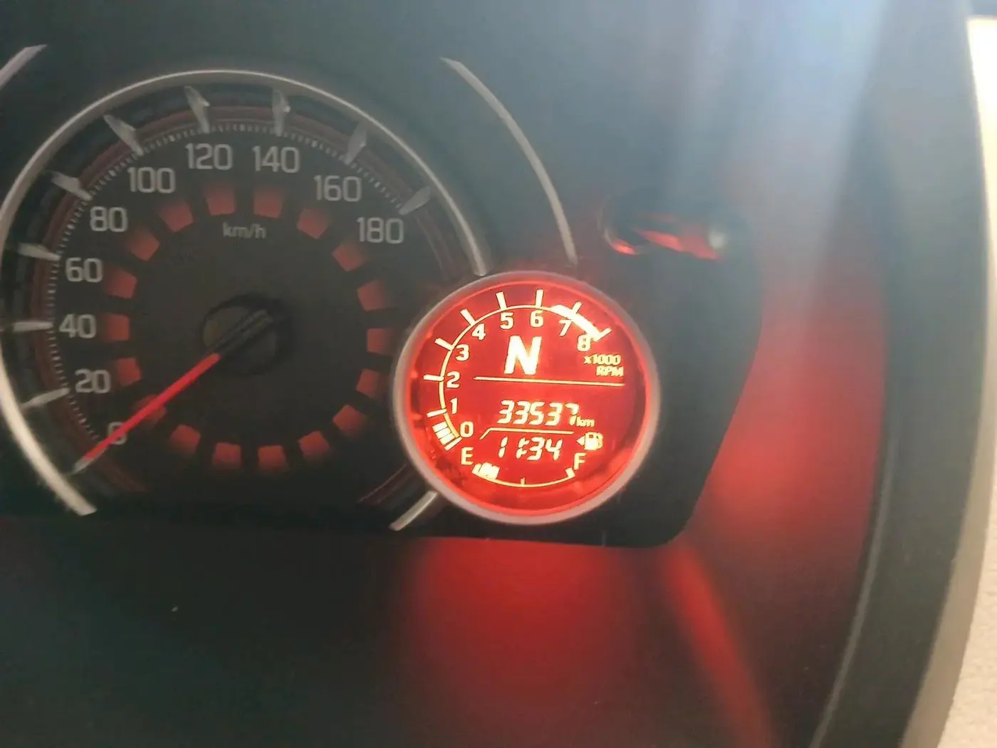2019 Maruti New Wagon-R ZXI 1.2 AMT, Petrol, Automatic, 33,537 km, interior
